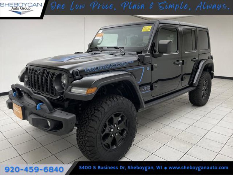 Certified 2023 Jeep Wrangler Unlimited Rubicon 4xe image 1