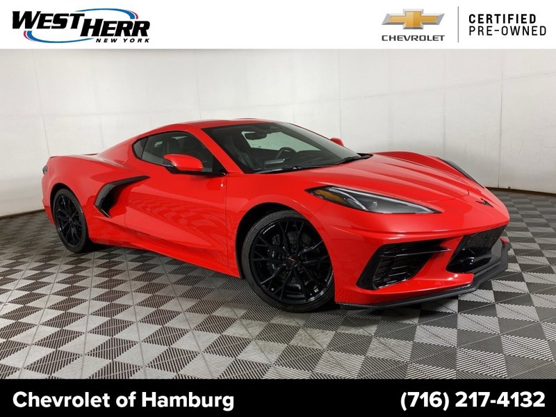 Certified 2024 Chevrolet Corvette Stingray Preferred Cpe w/ 2LT image 1