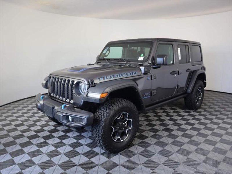 Certified 2023 Jeep Wrangler Unlimited Rubicon 4xe w/ Cold Weather Group image 1
