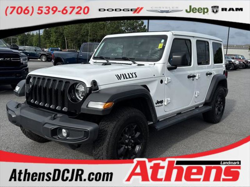 Certified 2021 Jeep Wrangler Unlimited Sport image 1