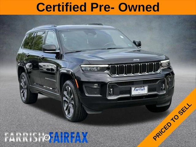 Certified 2022 Jeep Grand Cherokee L Overland w/ Luxury Tech Group IV image 1