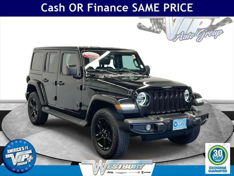 Certified 2022 Jeep Wrangler Unlimited Sahara image 1