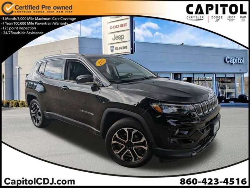 Certified 2022 Jeep Compass Limited image 1