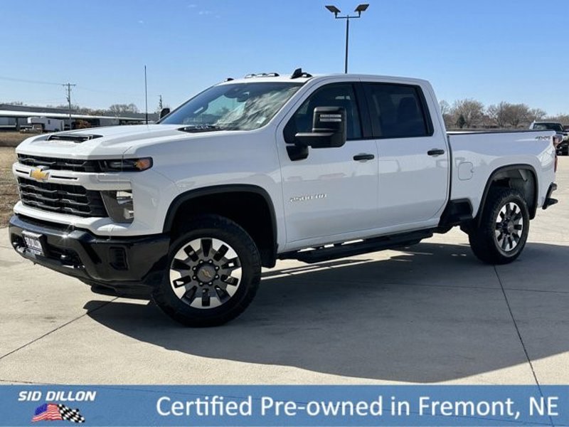 Certified 2024 Chevrolet Silverado 2500 Custom w/ Custom Value Package image 1