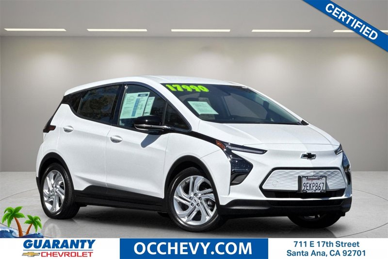 Certified 2023 Chevrolet Bolt LT w/ Driver Confidence Package image 1