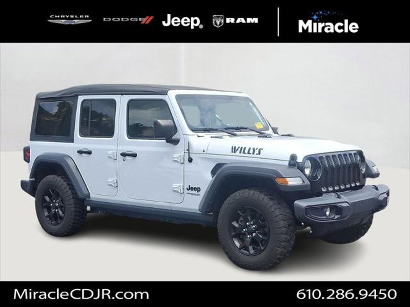 Certified 2021 Jeep Wrangler Unlimited Sport image 1