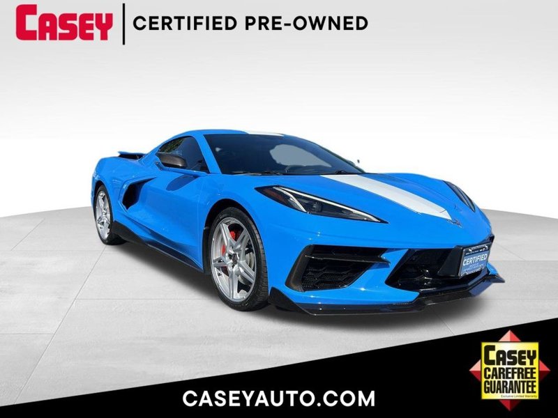 Certified 2022 Chevrolet Corvette Stingray Premium Cpe w/ Z51 Performance Package image 1