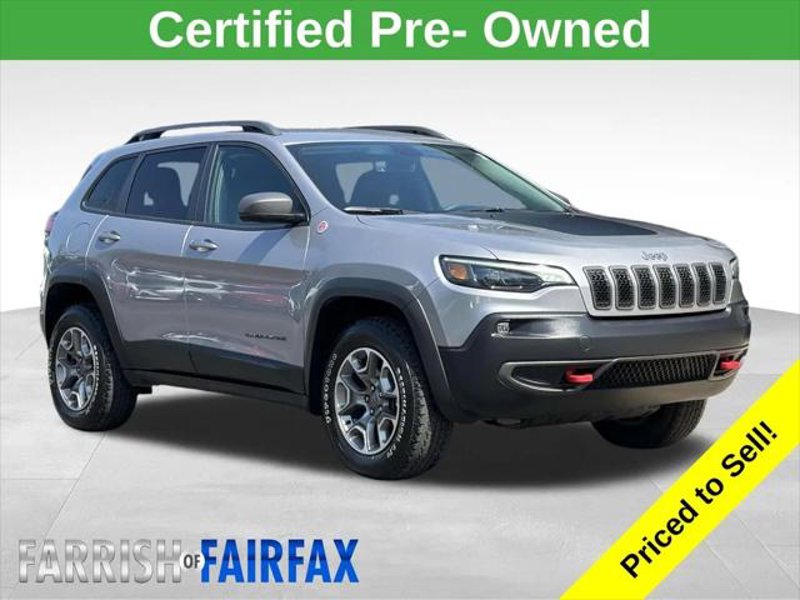 Certified 2020 Jeep Cherokee Trailhawk w/ Comfort/Convenience Group image 1