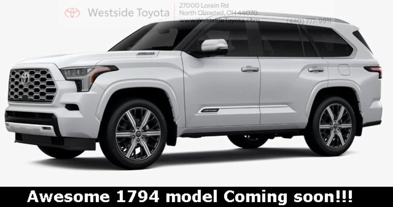 New 2025 Toyota Sequoia 1794 Edition image 1