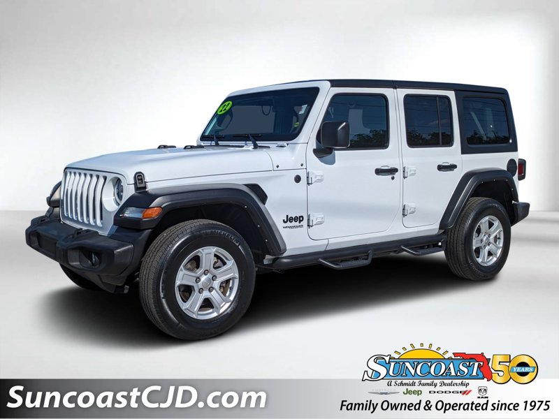 Certified 2022 Jeep Wrangler Unlimited Sport image 1