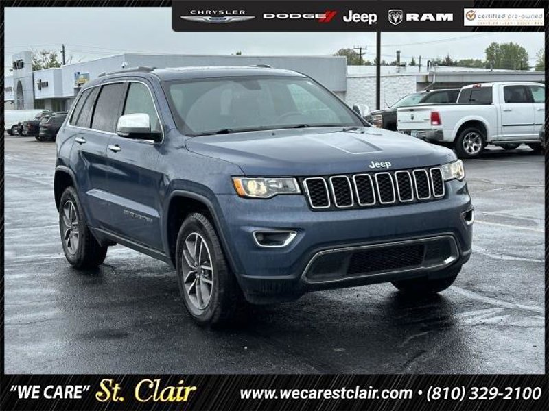 Certified 2021 Jeep Grand Cherokee Limited w/ Trailer Tow Group IV image 1