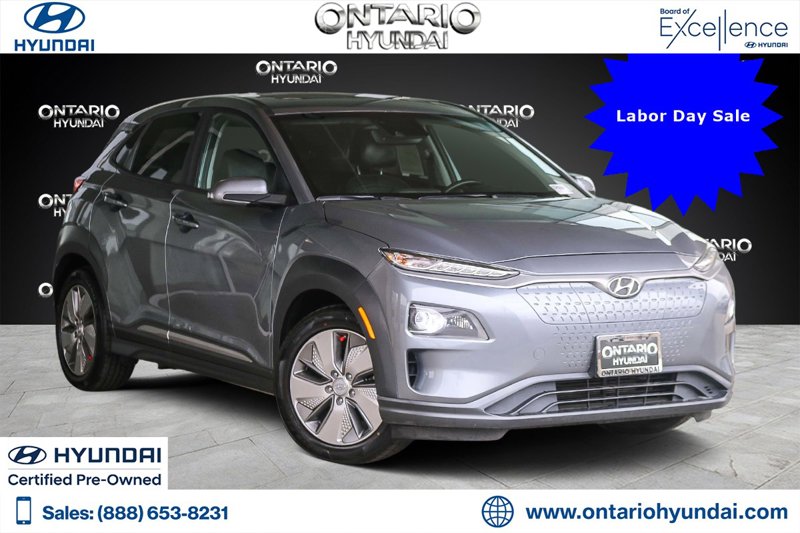 Certified 2021 Hyundai Kona Limited w/ Cargo Package image 1