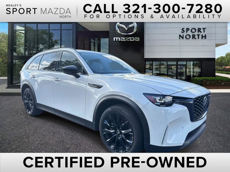 Certified 2025 MAZDA CX-90 Plug-In Hybrid w/Premium Sport image 1