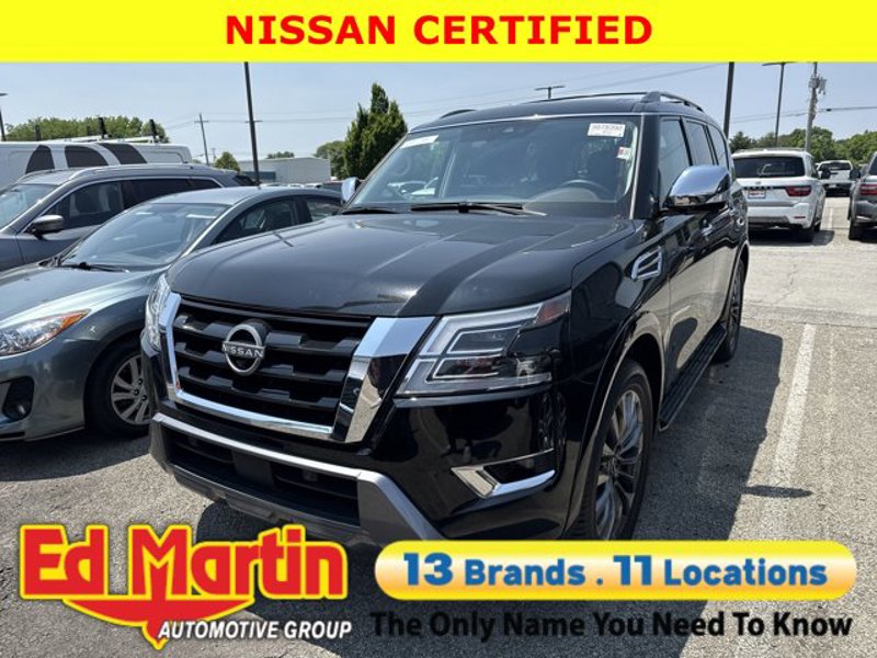 Certified 2024 Nissan Armada Platinum w/ Cargo Package image 1