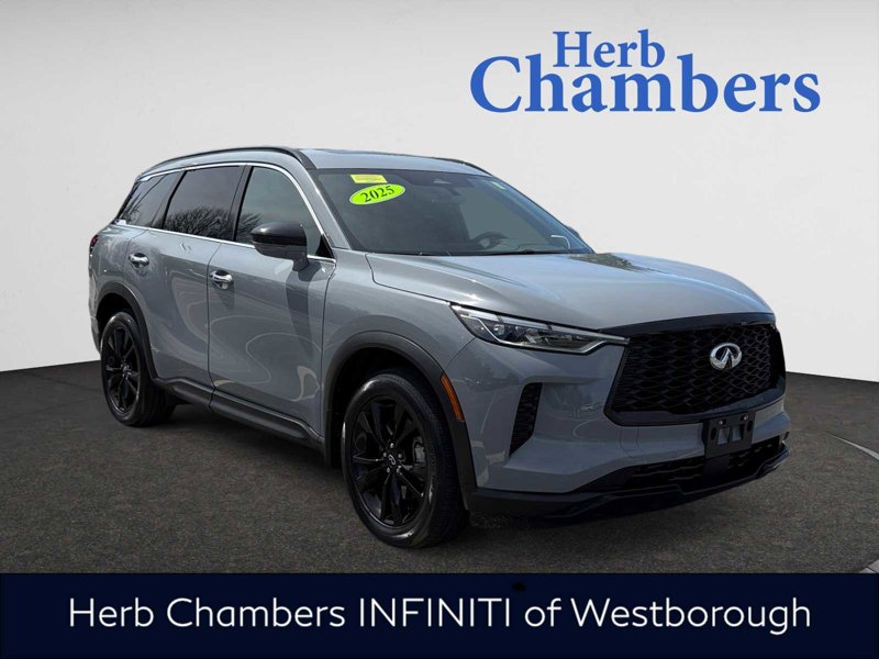 Certified 2025 INFINITI QX60 Luxe w/ Black Edition image 1