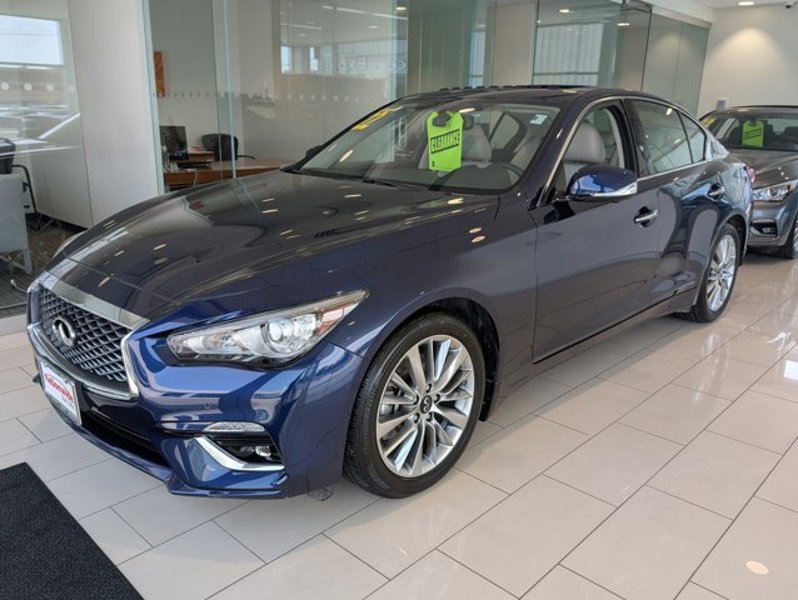 Certified 2022 INFINITI Q50 Luxe w/ Cargo Package image 1