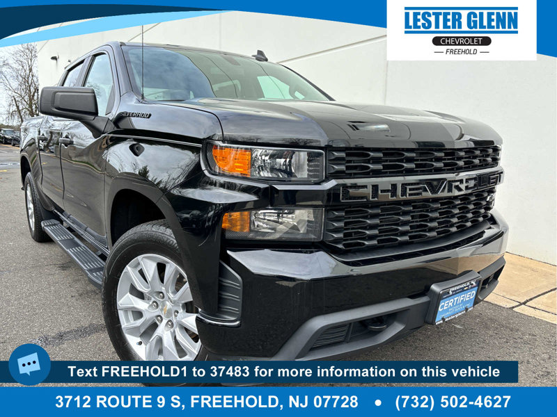 Certified 2022 Chevrolet Silverado 1500 Custom w/ LPO, Dark Essentials Package image 1