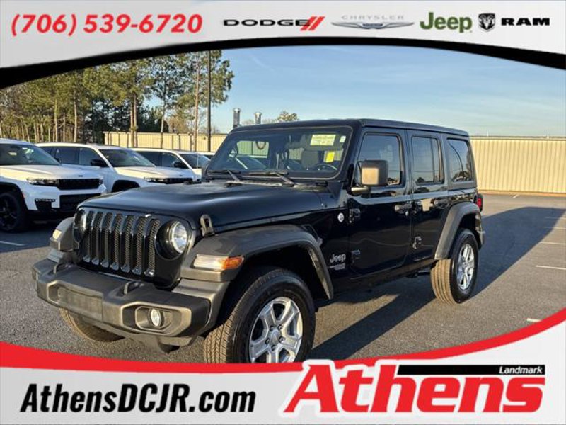 Certified 2021 Jeep Wrangler Unlimited Sport image 1