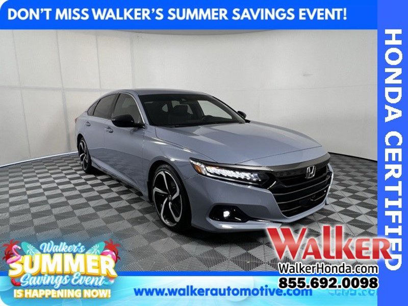Certified 2022 Honda Accord Sport image 1