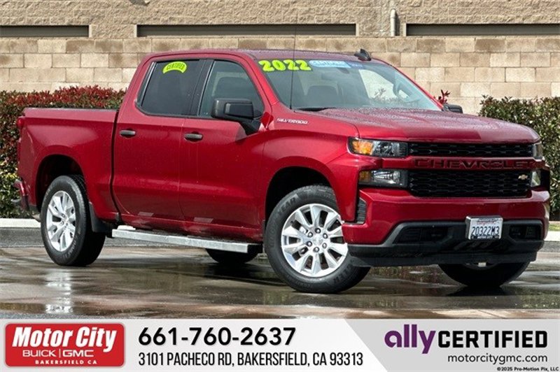 Certified 2022 Chevrolet Silverado 1500 Custom image 1