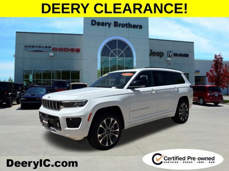 Certified 2025 Jeep Grand Cherokee L Overland w/ Luxury Tech Group IV image 1