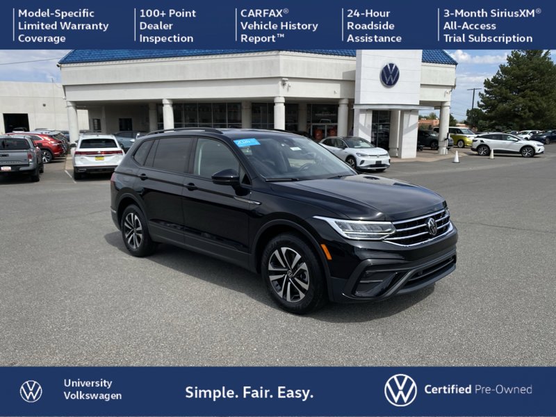 Certified 2024 Volkswagen Tiguan S w/ MDO Package, Three-Row image 1