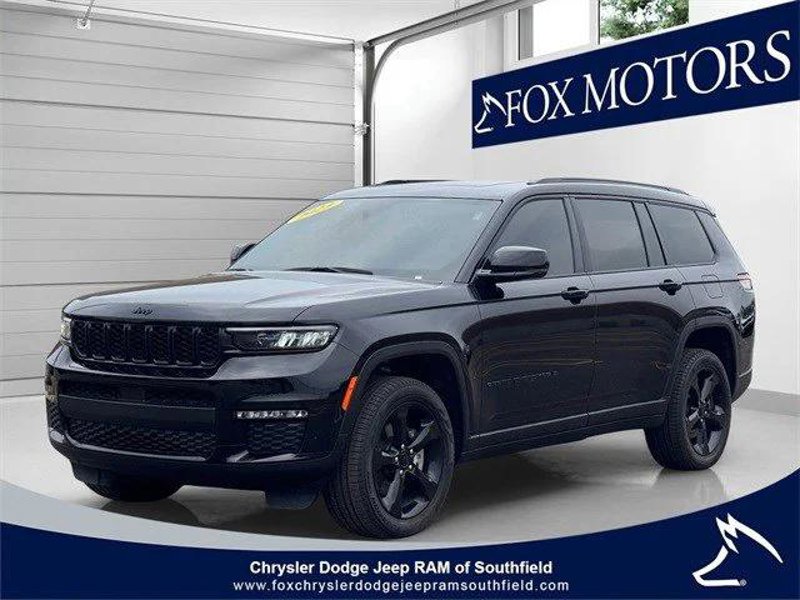 Certified 2023 Jeep Grand Cherokee L Limited w/ Black Appearance Package image 1