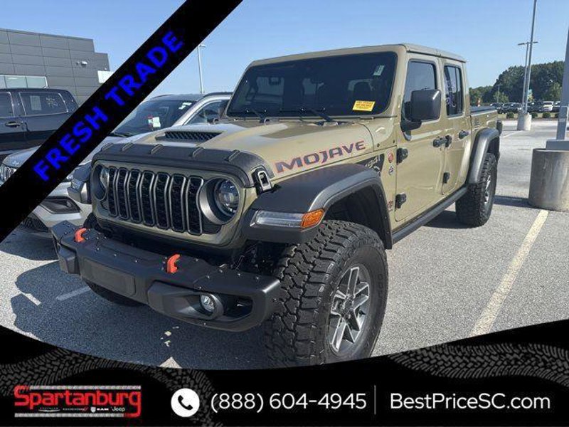 Certified 2025 Jeep Gladiator Mojave w/ Steel Bumper Group image 1