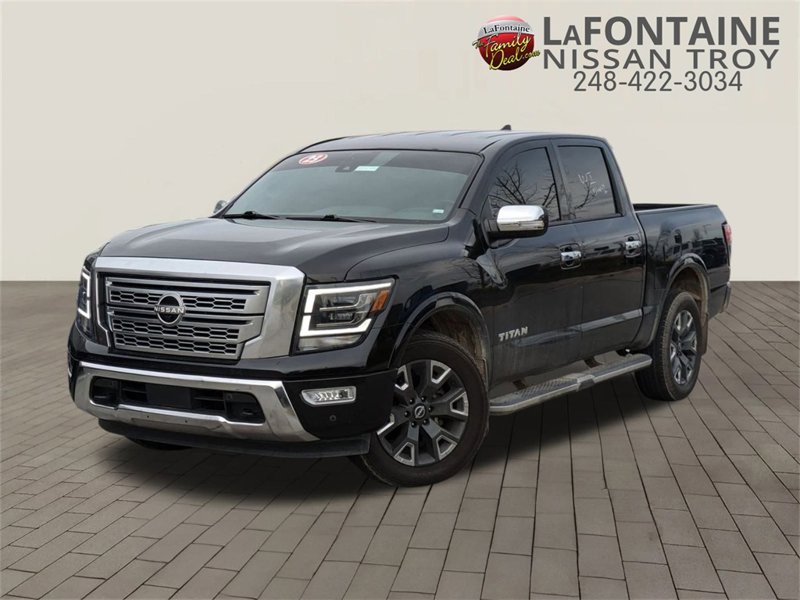 Certified 2023 Nissan Titan Platinum Reserve w/ Off Road Protection Package image 1