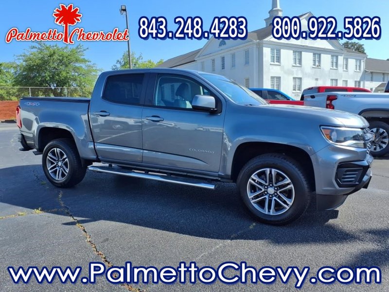 Certified 2021 Chevrolet Colorado W/T w/ Custom Special Edition image 1