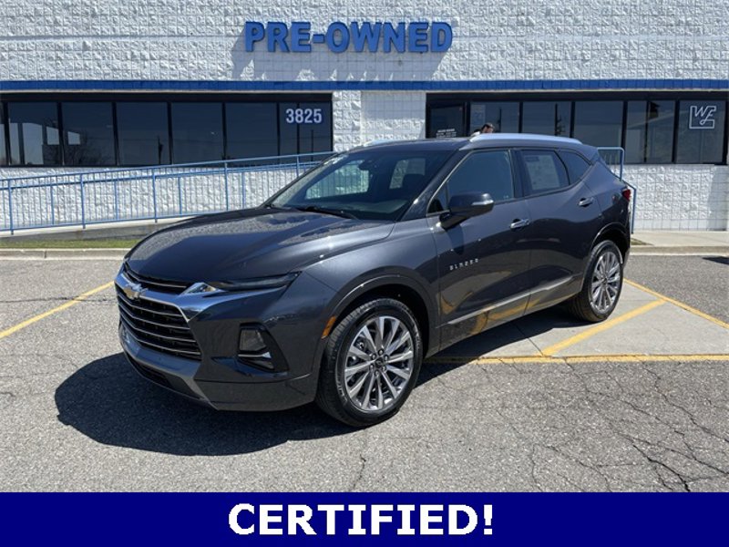 Certified 2022 Chevrolet Blazer Premier w/ Driver Confidence II Package image 1