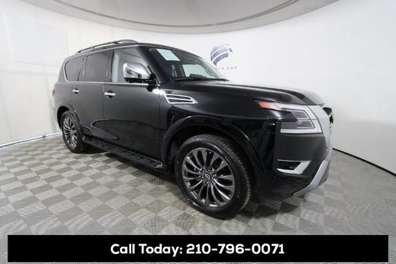 Certified 2024 Nissan Armada Platinum w/ Captain's Chairs Package image 1