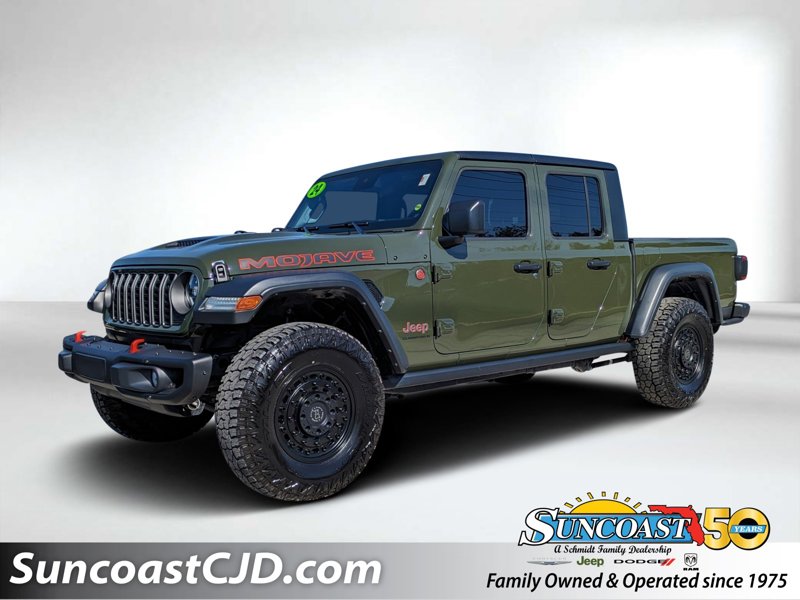 Certified 2024 Jeep Gladiator Mojave w/ Steel Bumper Group image 1