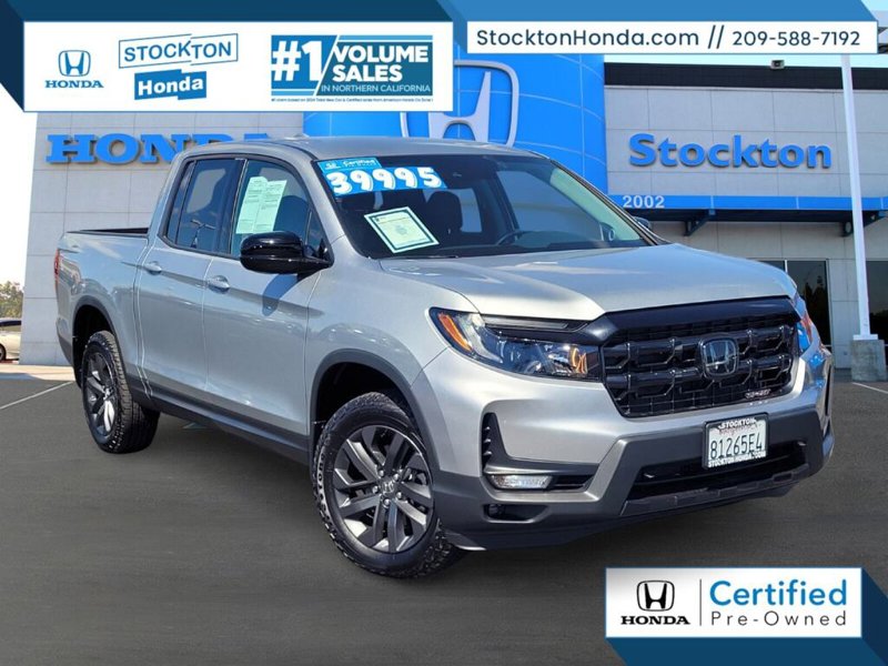 Certified 2025 Honda Ridgeline Sport image 1