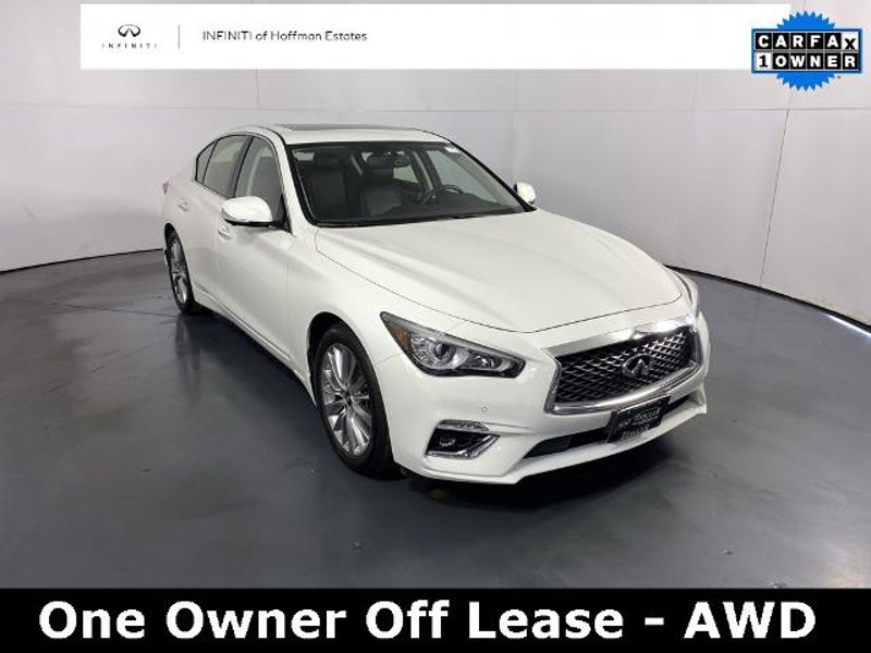 Certified 2022 INFINITI Q50 Luxe image 1