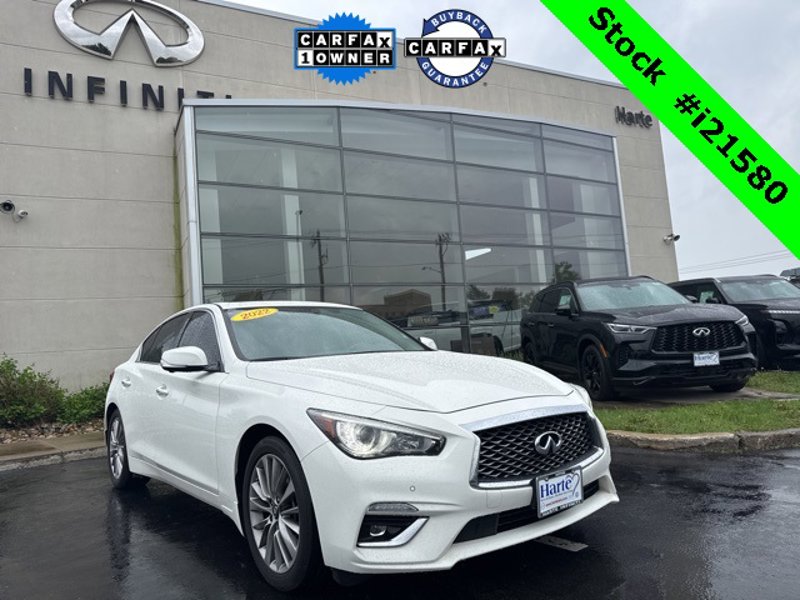 Certified 2022 INFINITI Q50 Luxe image 1