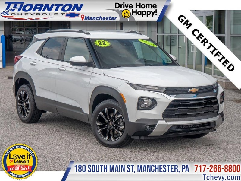 Certified 2022 Chevrolet TrailBlazer LT w/ Driver Confidence Package image 1