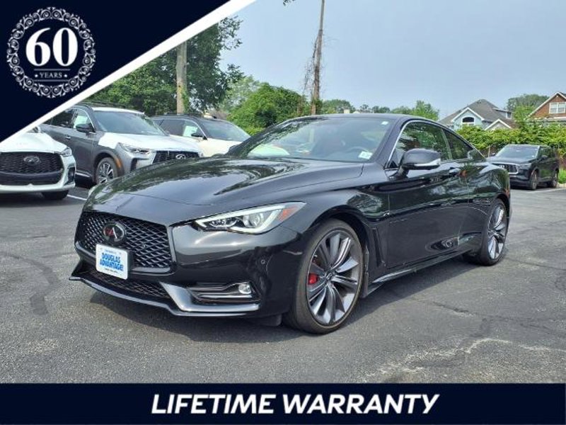 Certified 2022 INFINITI Q60 Red Sport 400 image 1