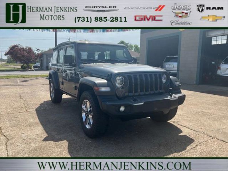Certified 2022 Jeep Wrangler Unlimited Sport image 1