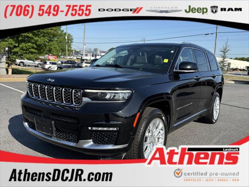 Certified 2021 Jeep Grand Cherokee L Summit w/ Advanced Protech Group IV image 1