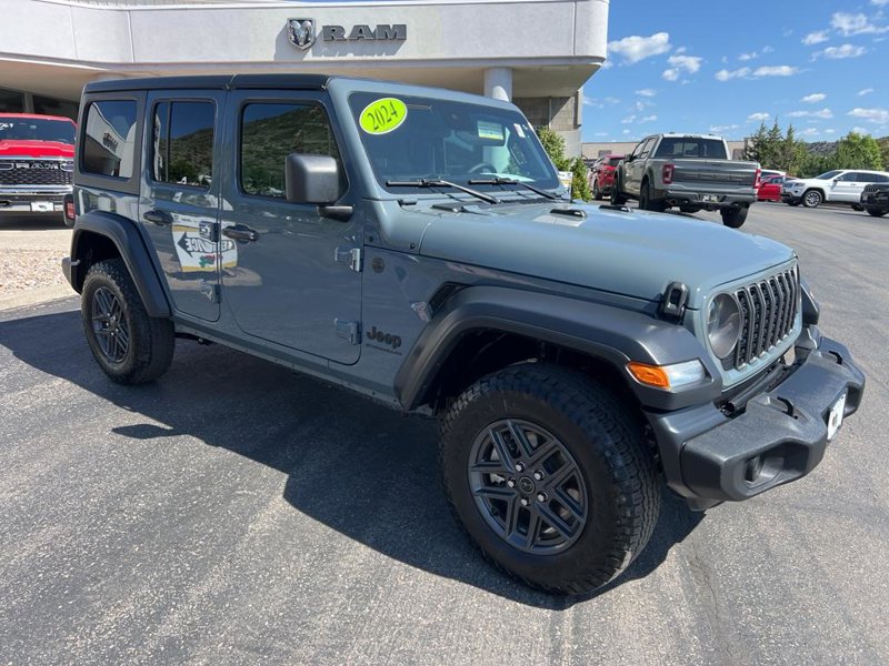 Certified 2024 Jeep Wrangler Unlimited Sport image 1