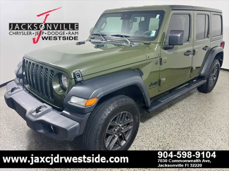 Certified 2024 Jeep Wrangler Unlimited Sport image 1