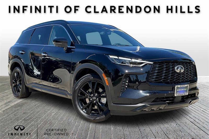 Certified 2025 INFINITI QX60 Luxe w/ Black Edition image 1