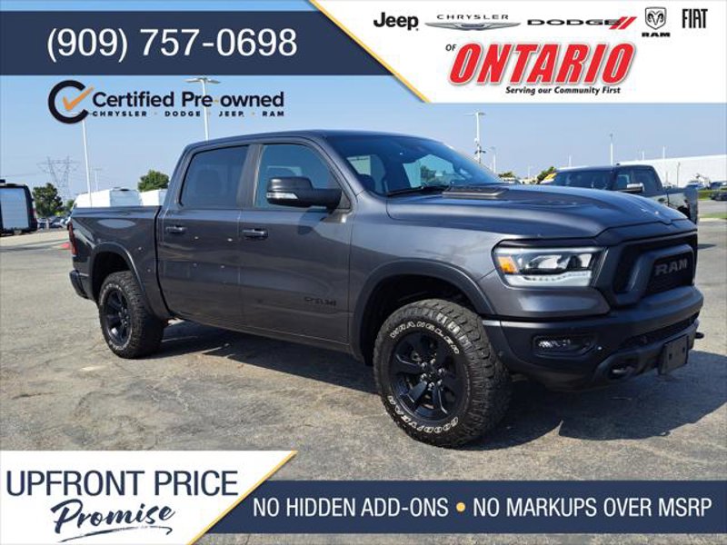 Certified 2022 RAM 1500 Rebel w/ Rebel Level B Equipment Group image 1