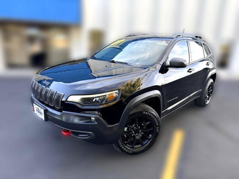 Used 2021 Jeep Cherokee Trailhawk w/ Technology Group image 1