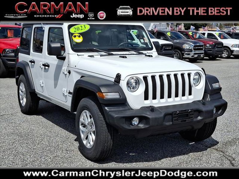 Certified 2023 Jeep Wrangler Unlimited Sport image 1