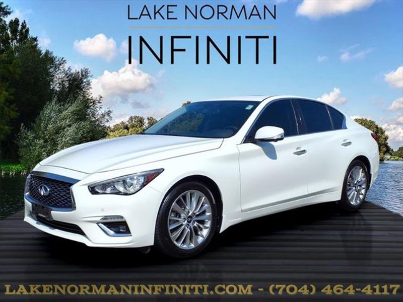 Certified 2021 INFINITI Q50 Luxe w/ Cargo Package image 1