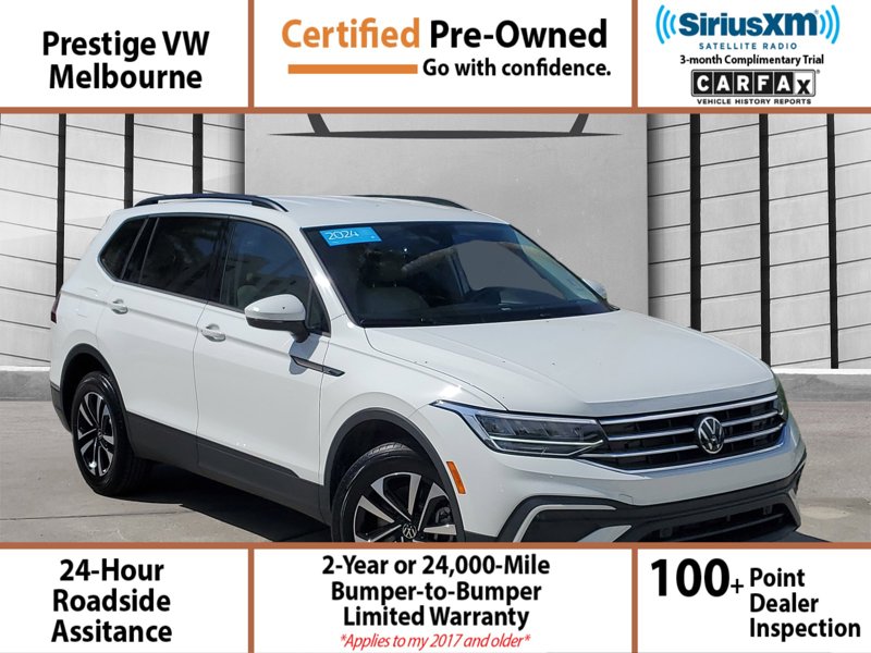 Certified 2024 Volkswagen Tiguan S image 1