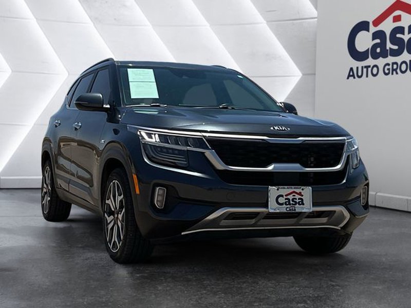 Certified 2021 Kia Seltos SX w/ SX Sunroof Package image 1