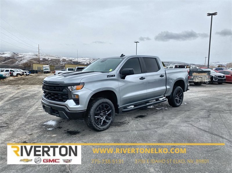 Certified 2024 Chevrolet Silverado 1500 Custom Trail Boss w/ Turbomax Blackout Package image 1